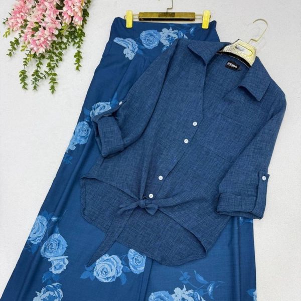 شومیز شلوار گلبو