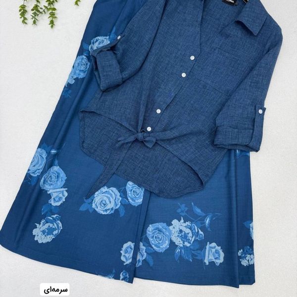 شومیز شلوار گلبو