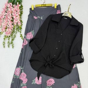 خرید اینترنتی شومیز شلوار گلبو