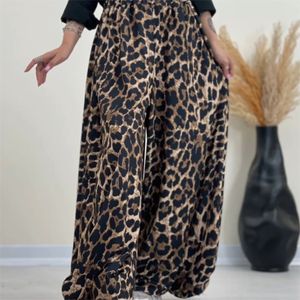 خرید اینترنتی شلوار پلنگی بگ سندبادی زنانه