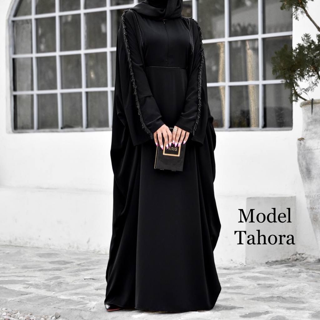 خرید آنلاین مانتو عبایی مدل طهورا