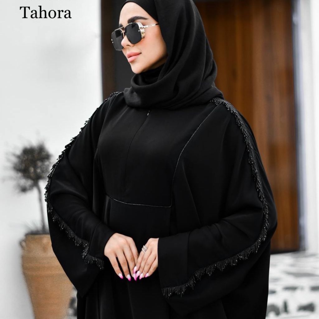 خرید انلاین مانتو عبایی مدل طهورا