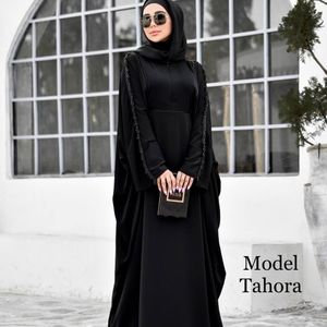 مشخصات مانتو عبایی مدل طهورا