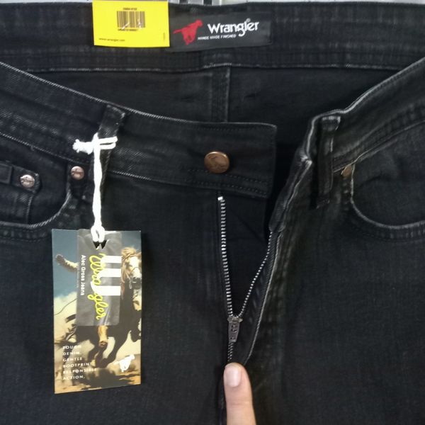 شلوار جین مردانه رانگلر زغالی