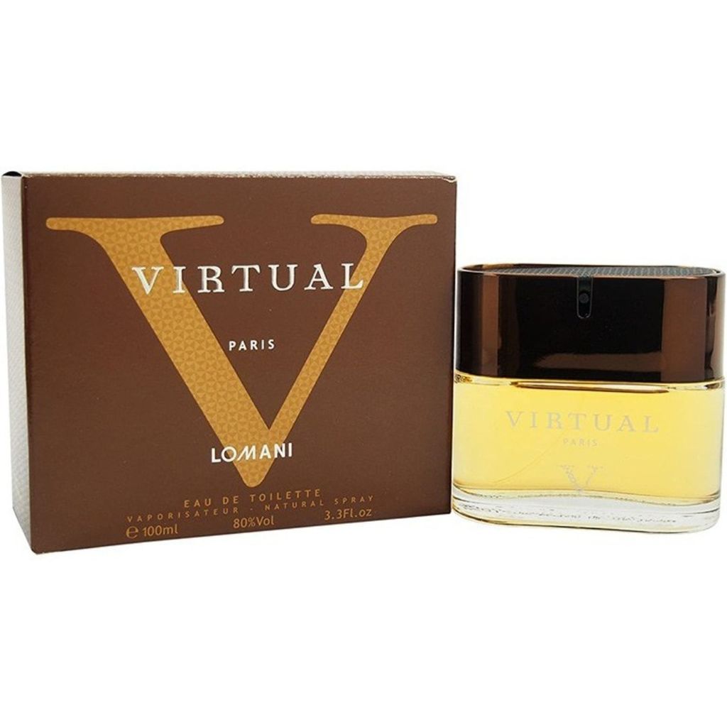 قیمت ادکلن لومانی ویرچوال لومانی ورتال اصل LOMANI VIRTUAL