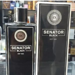 ادکلن SENATOR BLACK سناتور مشکی اصل مردانه با رایحه تند و خنک