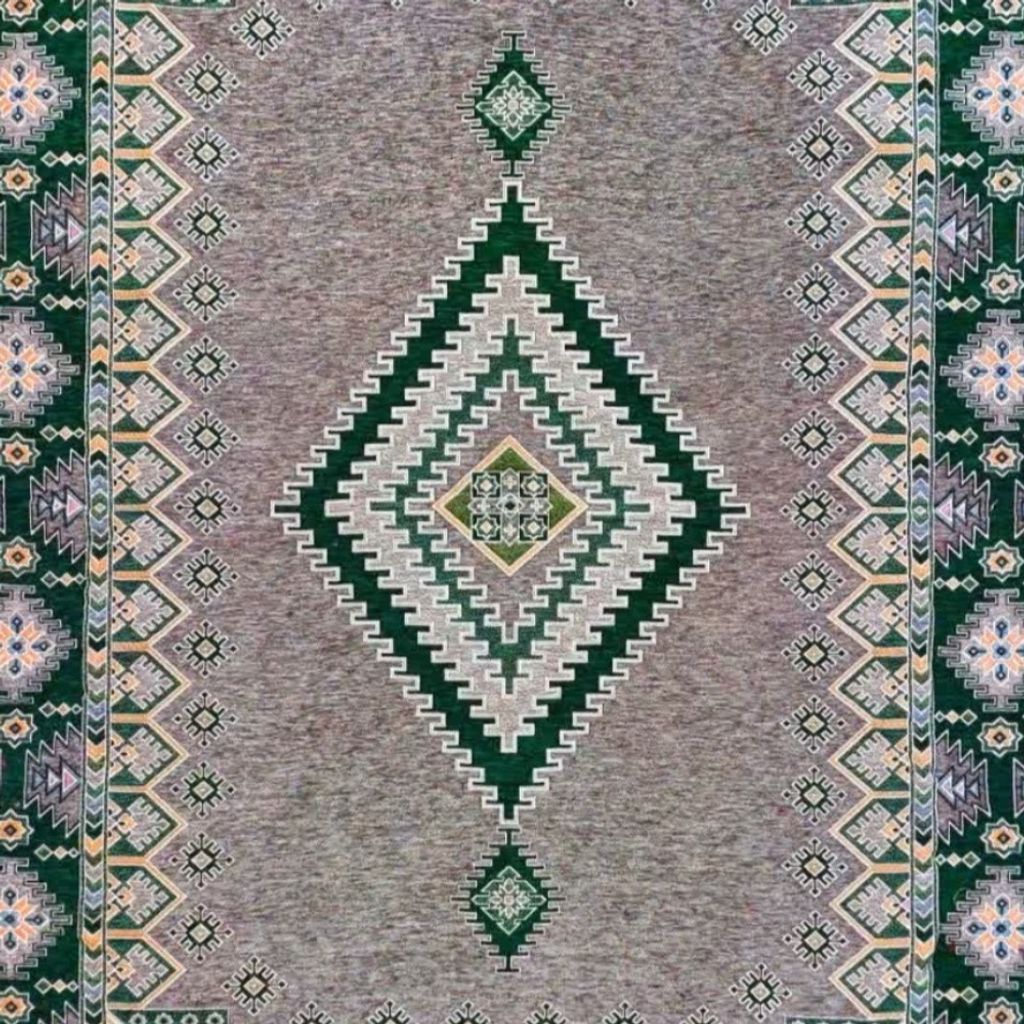 خرید آنلاین روفرشی 3متری دوشانل مخمل بختیاری