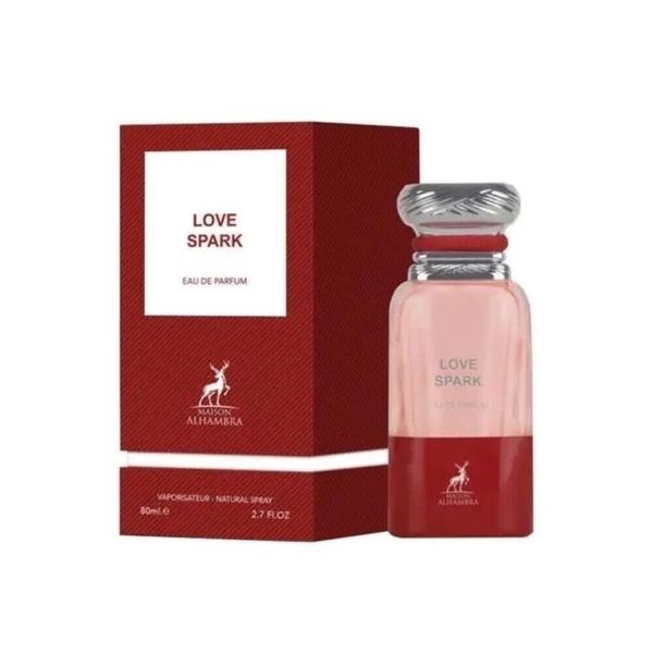 عطر ادکلن الحمبرا تام فورد الکتریک چری لیبل دار | Alhambra Love Spark