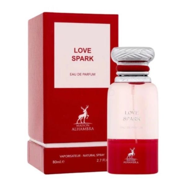 عطر ادکلن الحمبرا تام فورد الکتریک چری لیبل دار | Alhambra Love Spark