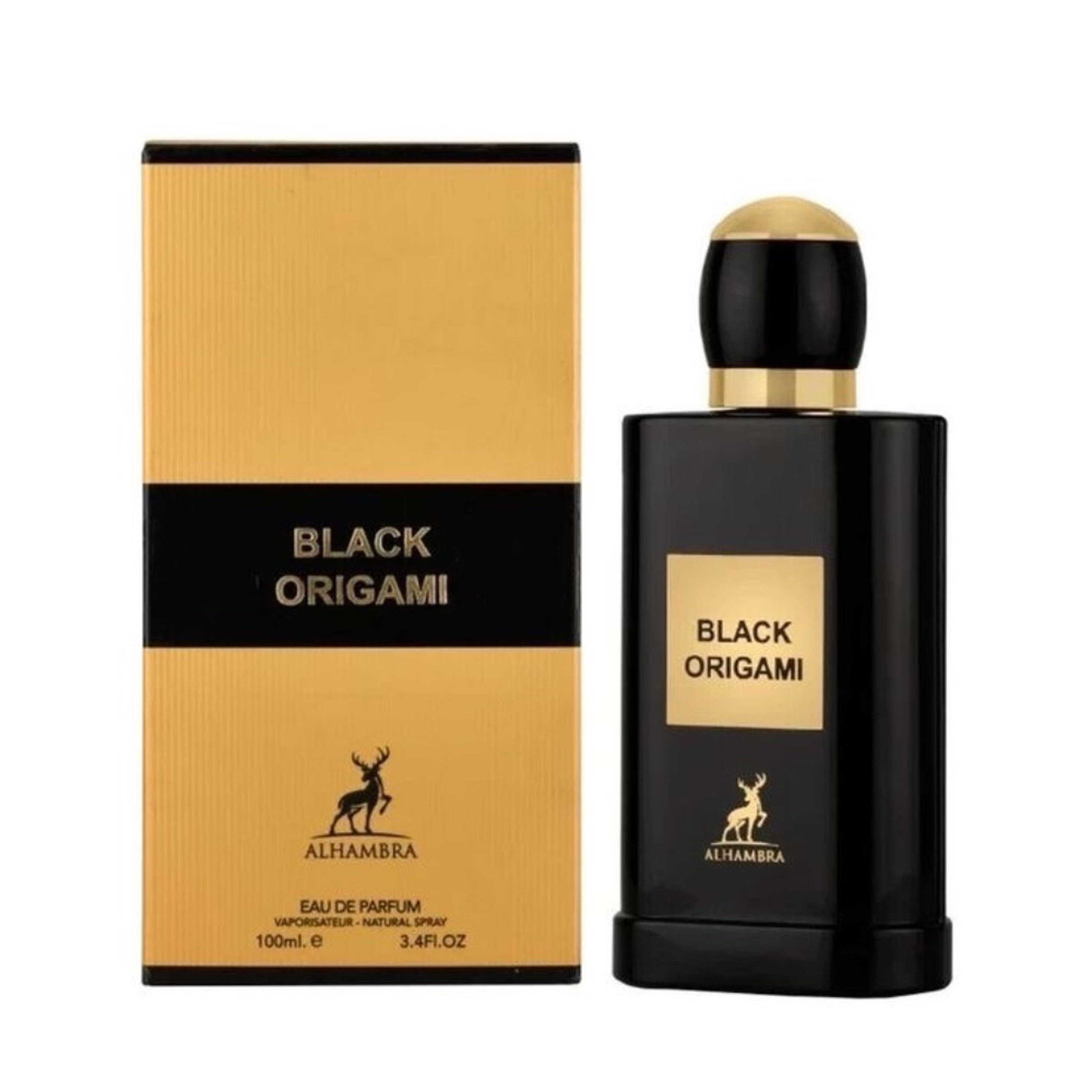 خرید آنلاین عطر ادکلن الحمبرا بلک اوریگامی (مشابه تام فرد بلک ارکید) | Alhambra Black