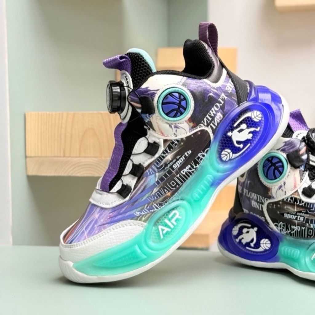 خرید اینترنتی کتونی بچگانه  طرح بسکتبالی AIR برند Kids کد 4061802