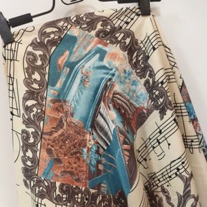 روسری قواره دار طرحدار زنانه