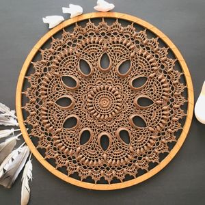 ماندالا طرح عقیق