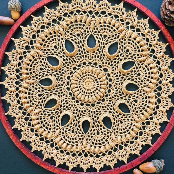 ماندالا طرح عقیق