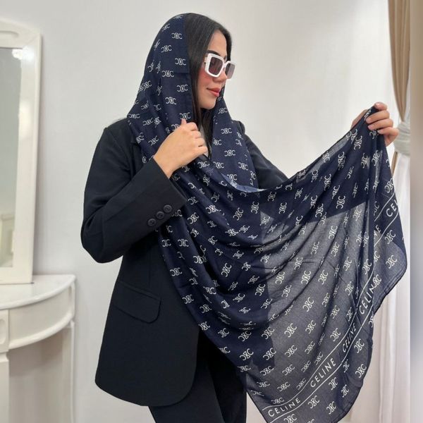 شال تمام نخ طرح سلین