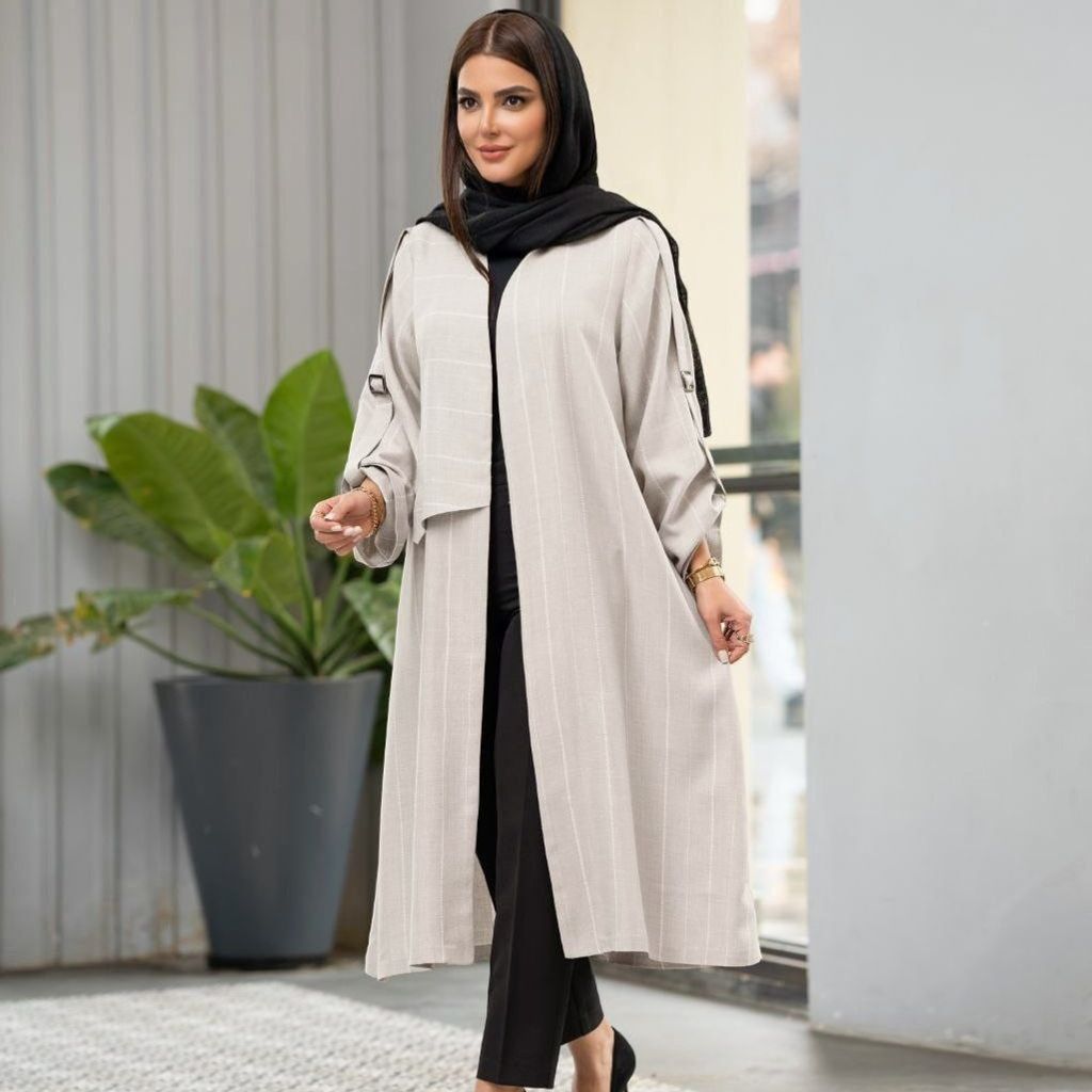 خرید انلاین مانتو یقه شالی شانتون لمه