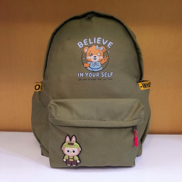 کوله پشتی Labubu لبوبو سبز