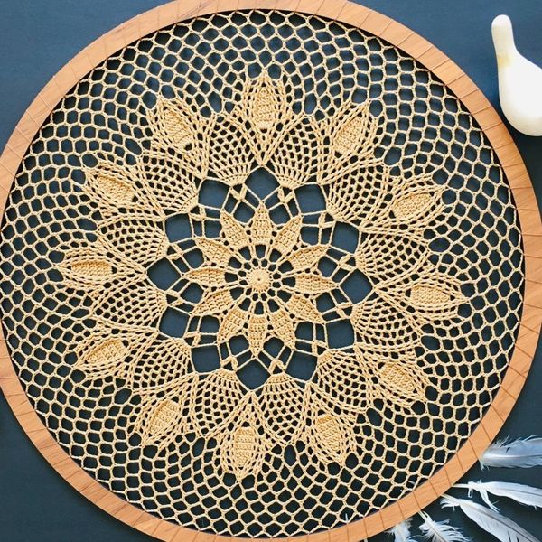 ماندالا طرح آناناس