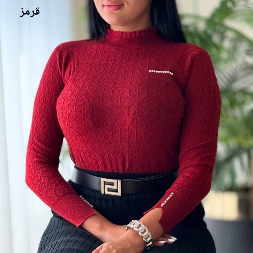 قیمت ارزان بافت مرواریدی یقه تور