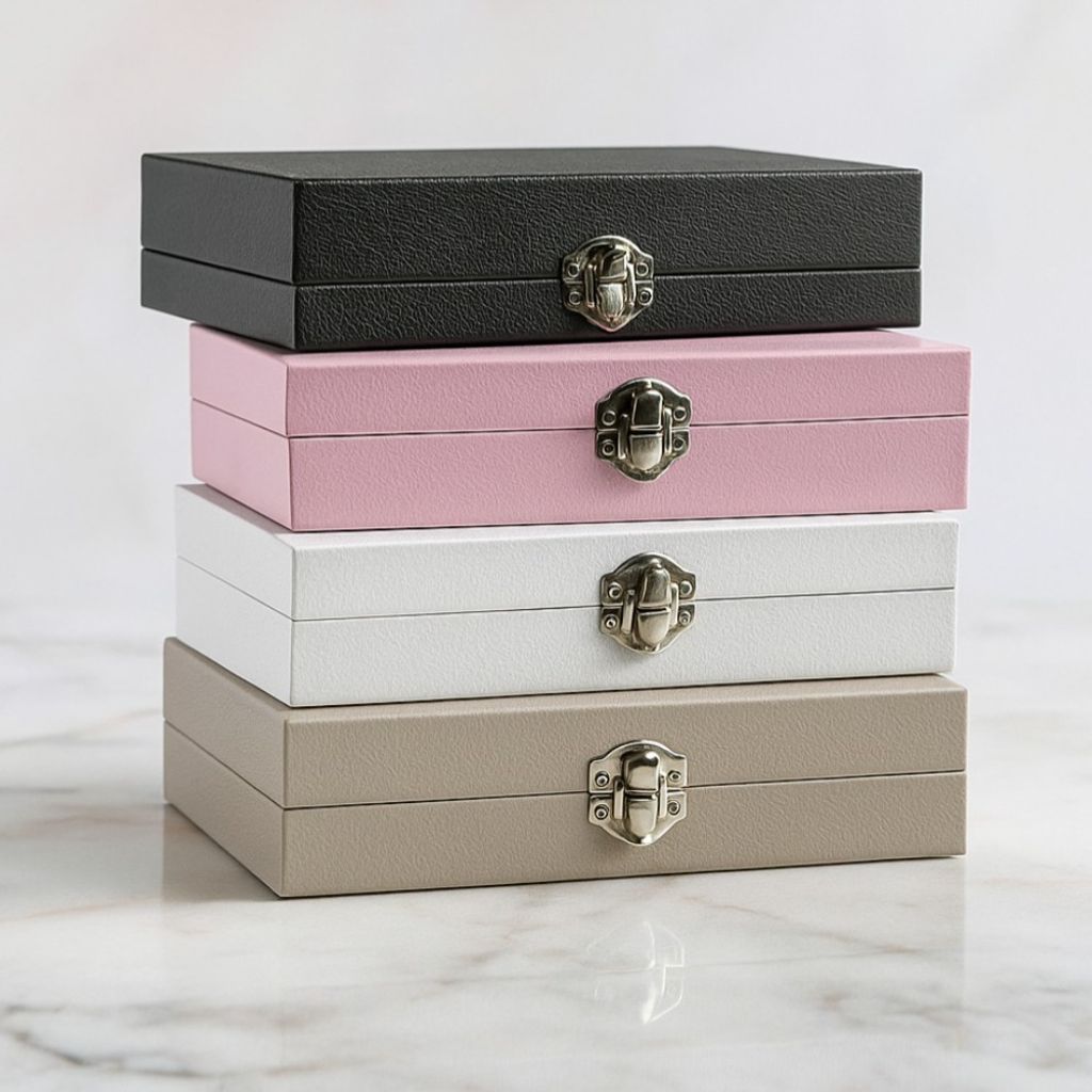 خرید اینترنتی جعبه جواهرات سایزبزرگ مستطیل