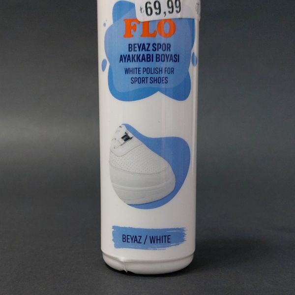 واکس کفش سفید فلو white polish