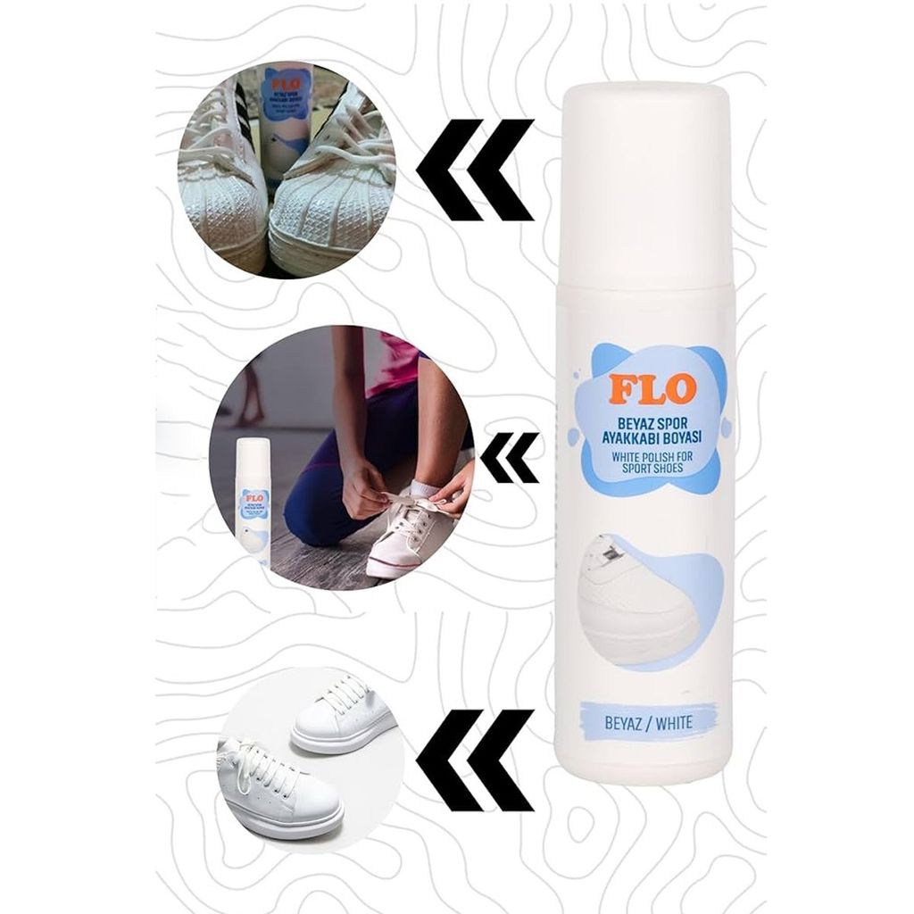 مشخصات واکس کفش سفید فلو white polish