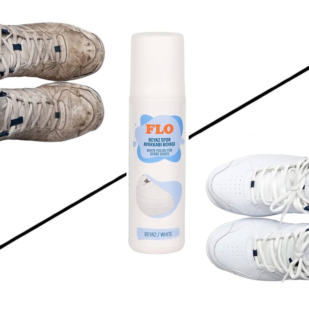 خرید اینترنتی واکس کفش سفید فلو white polish