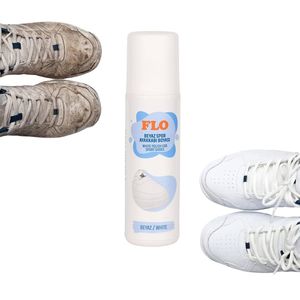 قیمت ارزان واکس کفش سفید فلو white polish