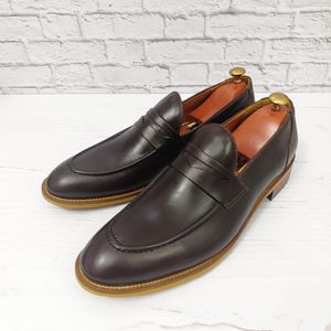 مشخصات کفش مردانه  کالج چرم طبیعی دست دوز کاپری قهوه ای