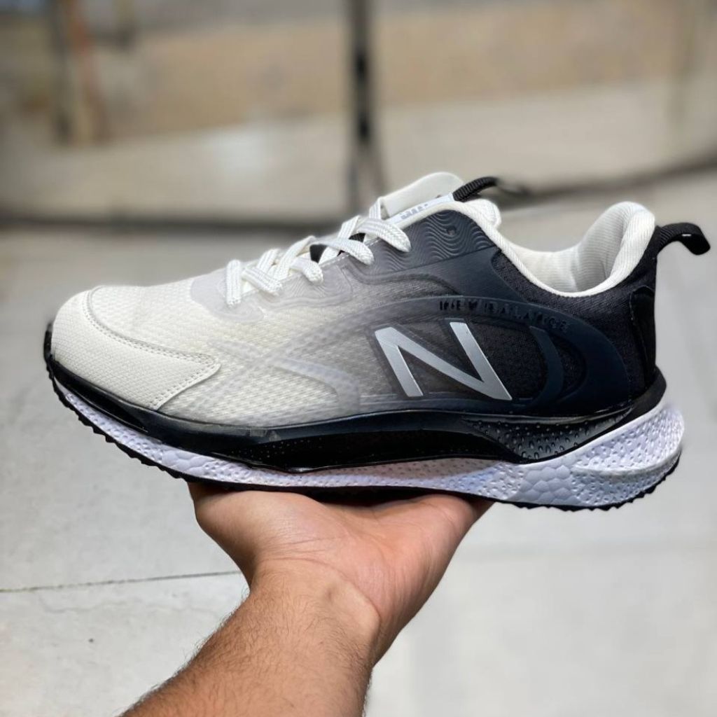 خرید اینترنتی کفش نیوبالانس مردانه رانر سفید طوسی