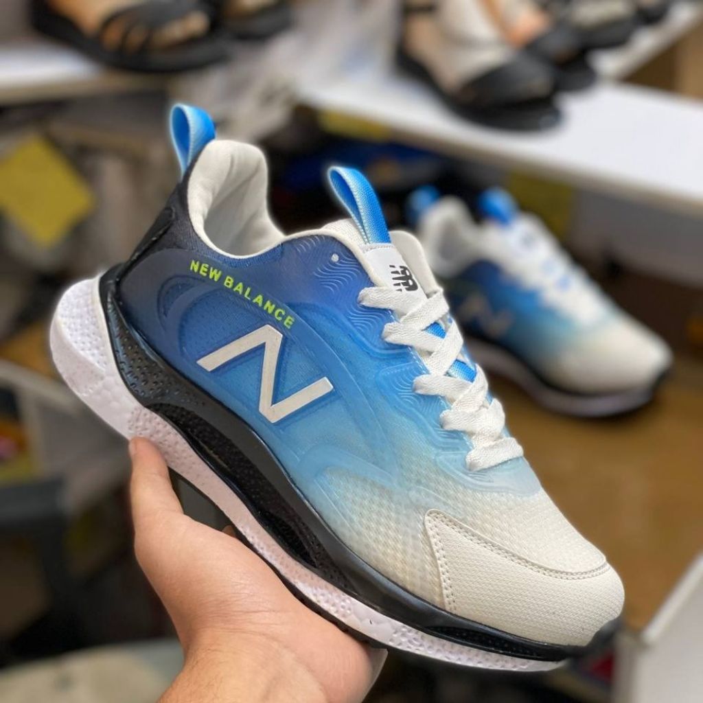 قیمت ارزان کفش نیوبالانس مردانه رانر سفید ابی