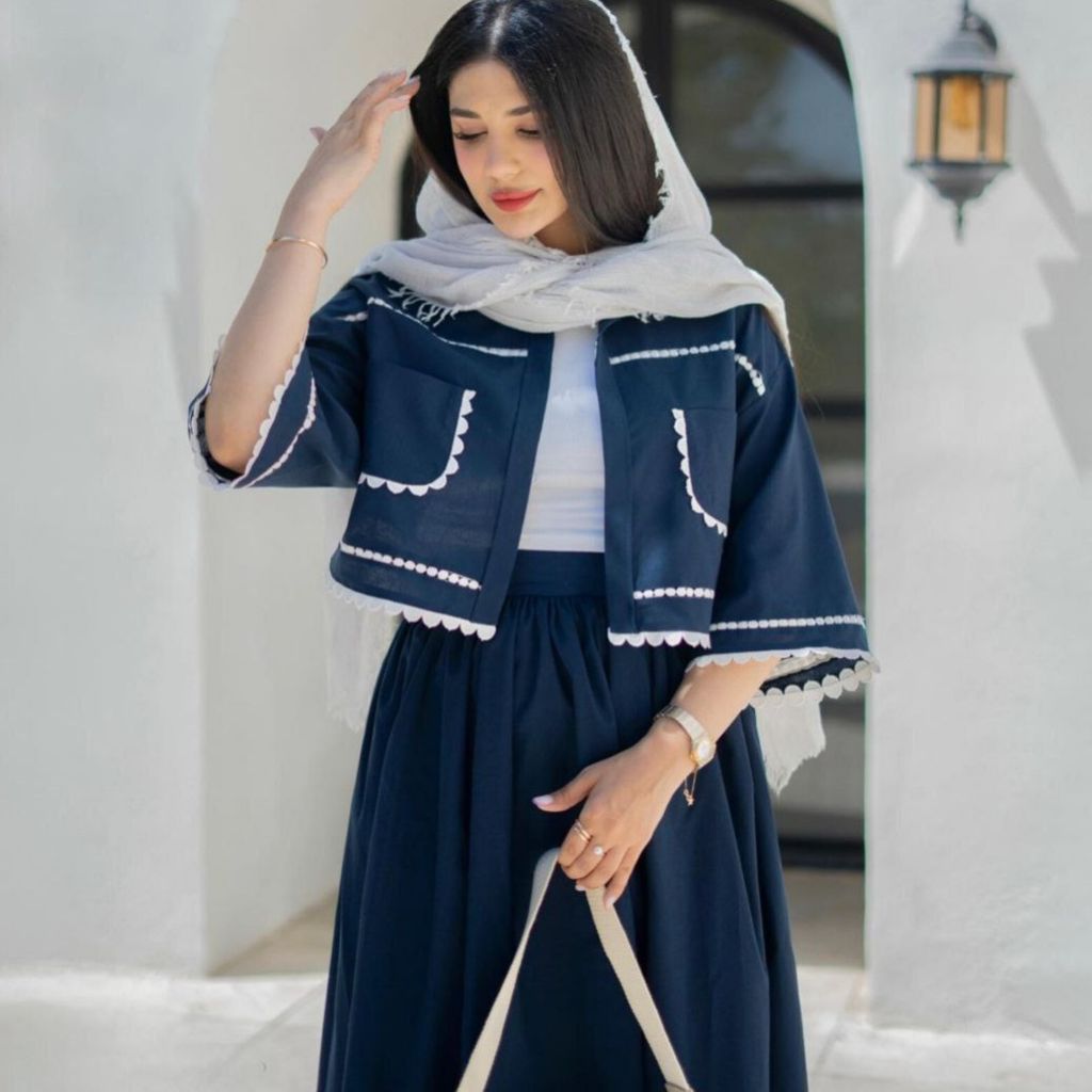 قیمت ارزان کراپ کت و دامن دلسا