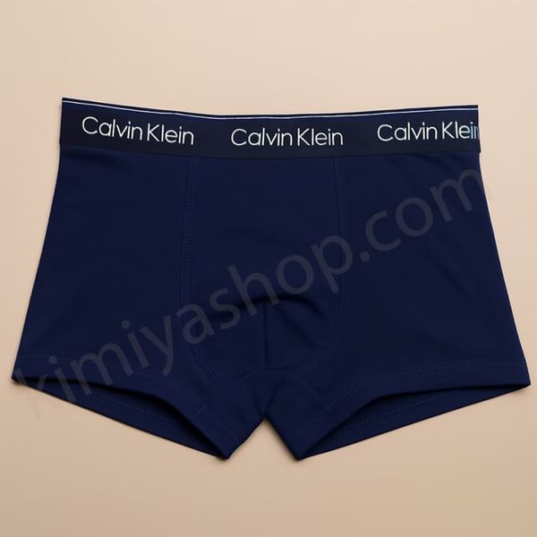 شورت مردانه پادار کلوین کلاین سرمه‌ای – کش اسپرت