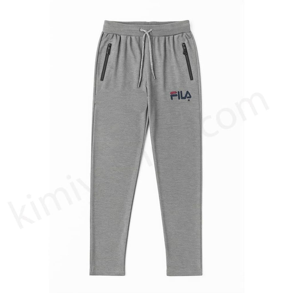 خرید آنلاین شلوار مردانه ملانژ طوسی سایز بزرگ فیلا