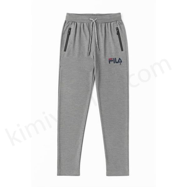 شلوار مردانه ملانژ طوسی سایز بزرگ فیلا