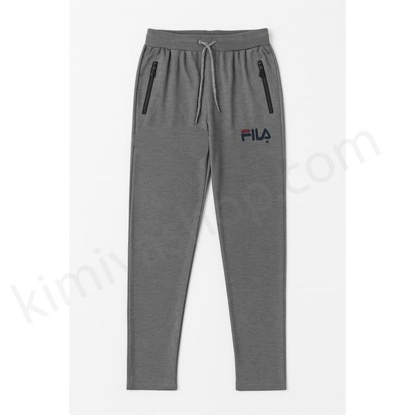 شلوار مردانه ملانژ سایز بزرگ فیلا زغالی