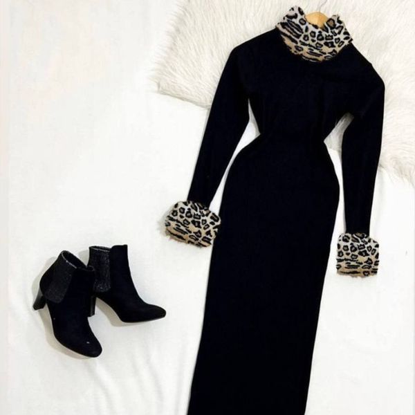 پیراهن بلند زنانه پرشیا مدل خز دار کد 50