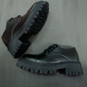 خرید اینترنتی کتونی کالج مردانه لوفر برت بالنسیاگا ورنی مات