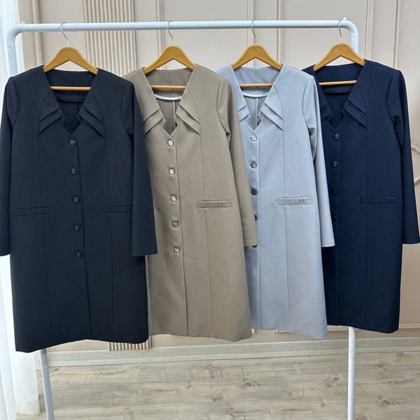 مانتو شلوار اداری آستردار کلارا