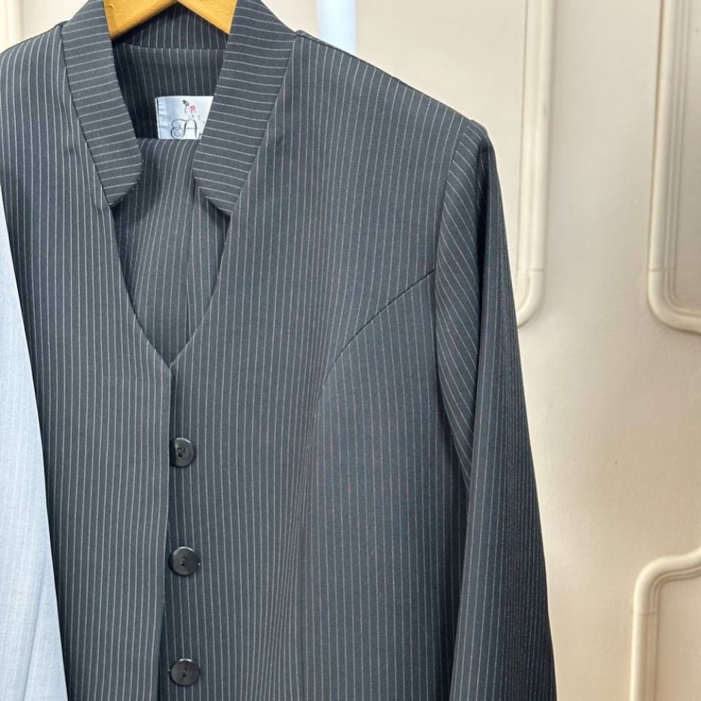 قیمت ارزان مانتو شلوار اداری آستردار درنا