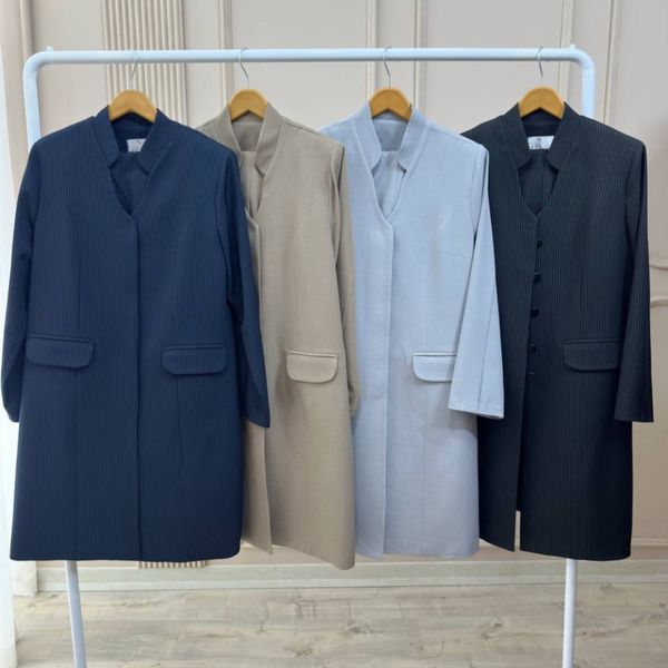 مانتو شلوار اداری آستردار درنا