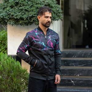 قیمت ارزان سوییشرت طرح رعدوبرق مردانه مدل L62