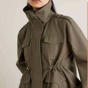 فروش اینترنتی کت کاپشنی کتان زنانه