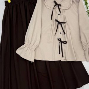 قیمت ارزان شومیز دامن شکلات