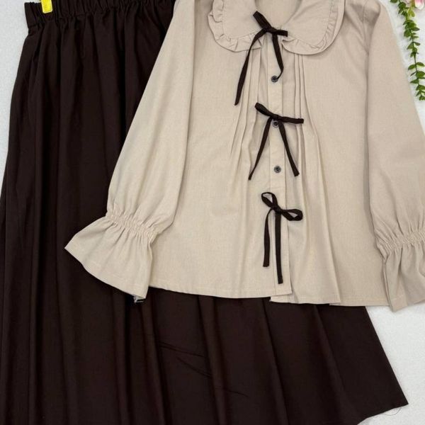 شومیز دامن شکلات