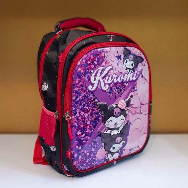 کوله پشتی مدل Kuromi عکس برجسته