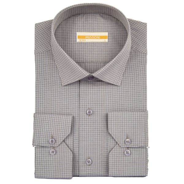 پیراهن مردانه کروما رنگ طوسی کد 5247