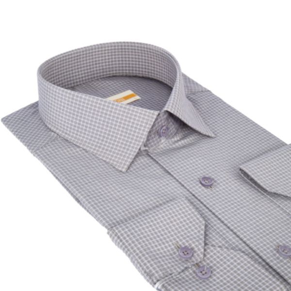 پیراهن مردانه کروما رنگ طوسی کد 5247