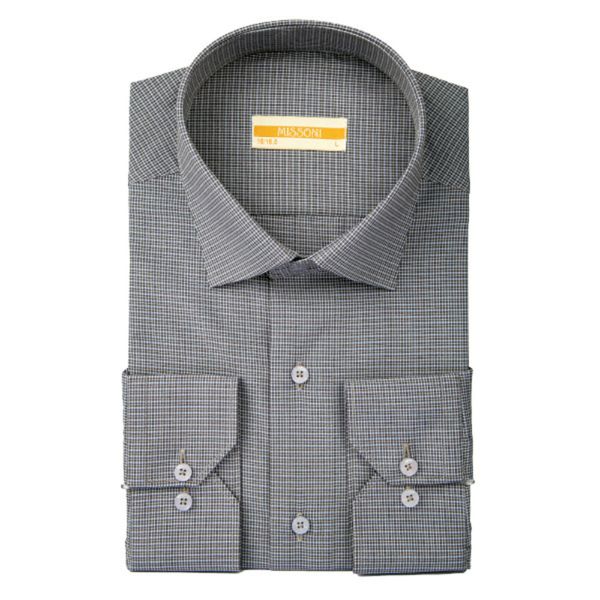 پیراهن مردانه کروما رنگ خاکستری کد 5248