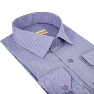 پیراهن مردانه کروما رنگ یاسی کد 5247